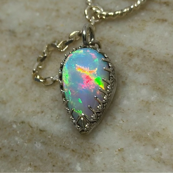 Opal necklace - Picture 2 of 6